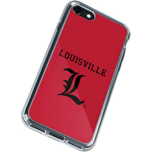 University of Louisville Cardinals iPhone SE (2nd & 3rd Gen) Clear Case