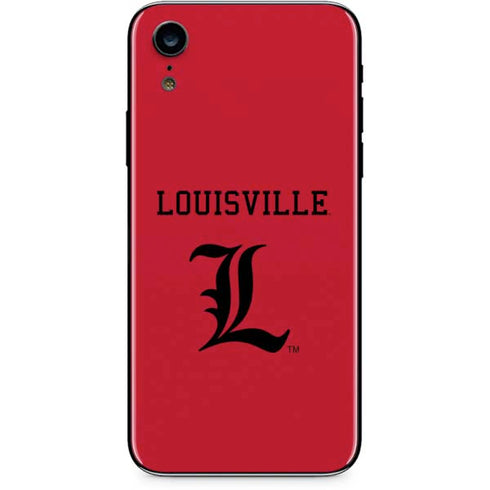 University of Louisville Cardinals iPhone XR Skin