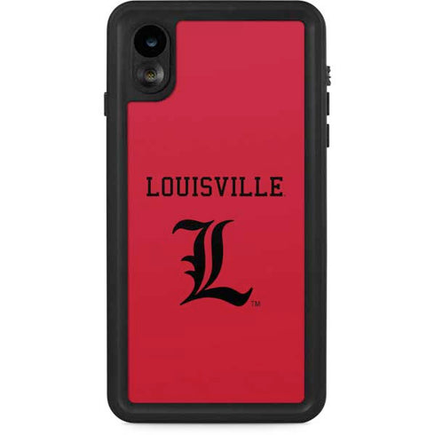 University of Louisville Cardinals iPhone XR Waterproof Case