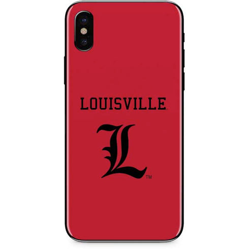University of Louisville Cardinals iPhone XS Skin