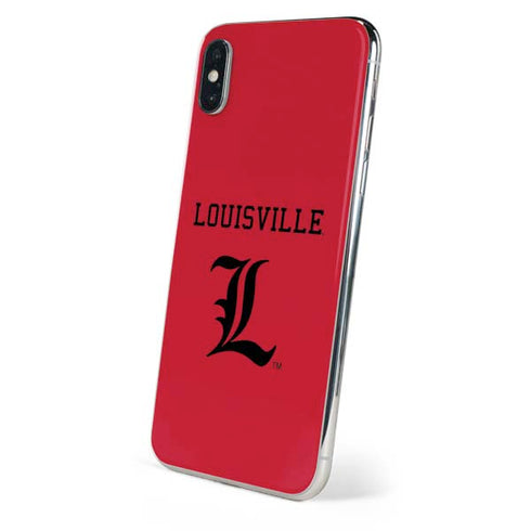 University of Louisville Cardinals iPhone XS Skin