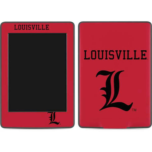 University of Louisville Cardinals Amazon Kindle Skin