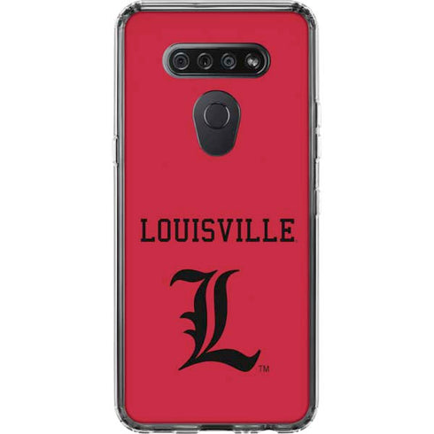 University of Louisville Cardinals LG K51/Q51 Clear Case