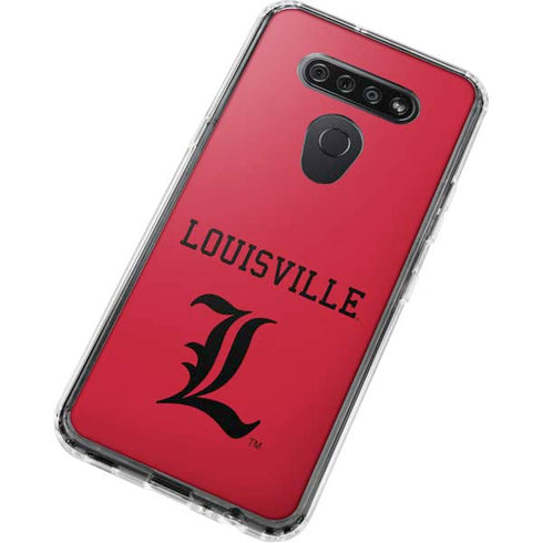 University of Louisville Cardinals LG K51/Q51 Clear Case