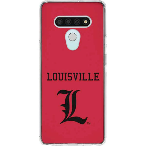 University of Louisville Cardinals LG Stylo 6 Clear Case