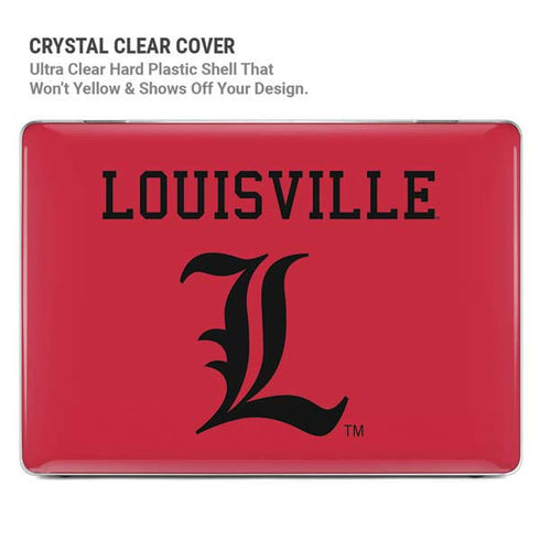University of Louisville Cardinals MacBook Pro 16in (2021-25) Case plus Skin