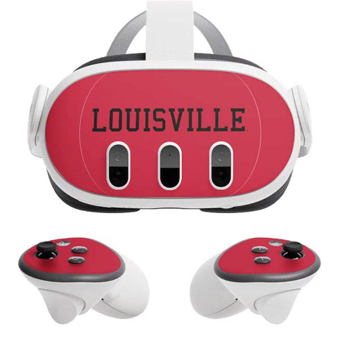 University of Louisville Cardinals Meta Quest 3 Skin