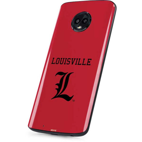 University of Louisville Cardinals Moto G6 Skin