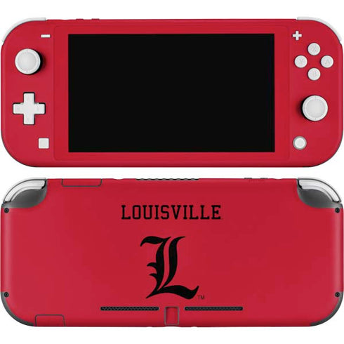 University of Louisville Cardinals Nintendo Switch Lite Skin