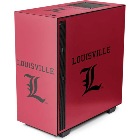 University of Louisville Cardinals NZXT H510 Compact ATX Mid-Tower Case Skin