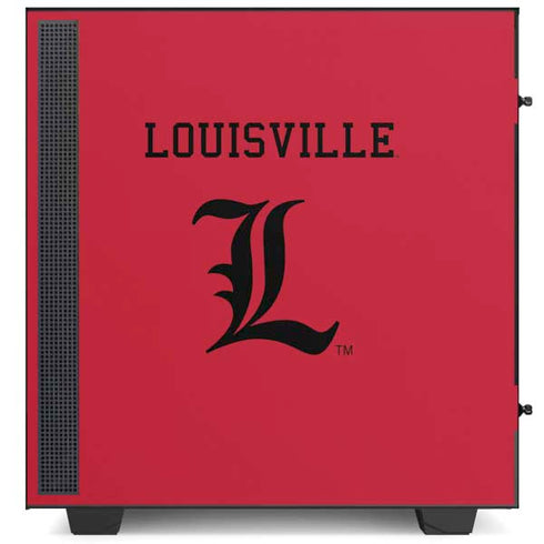 University of Louisville Cardinals NZXT H510 Compact ATX Mid-Tower Case Skin