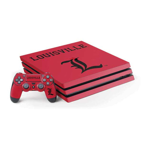 University of Louisville Cardinals PS4 Pro Bundle Skin