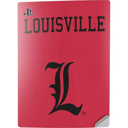University of Louisville Cardinals PS5 Digital Edition Console Skin