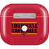 University of Louisville Cardinals Striped Apple AirPods (3rd Gen 2021) Skin