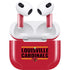 University of Louisville Cardinals Striped Apple AirPods (3rd Gen 2021) Skin