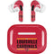 University of Louisville Cardinals Striped Apple AirPods Pro Skin