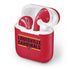University of Louisville Cardinals Striped Apple AirPods Skin
