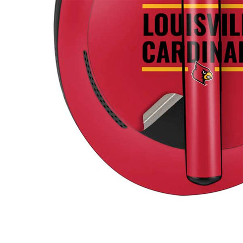 University of Louisville Cardinals Striped Bose Noise Cancelling Headphones 700 Skin