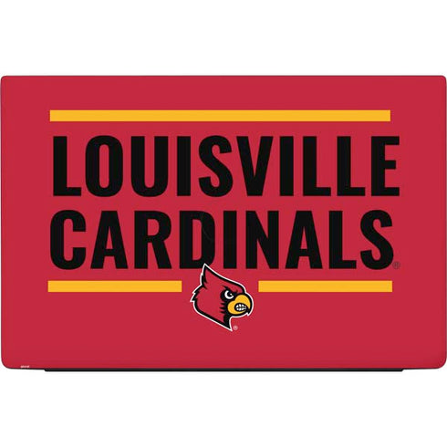 University of Louisville Cardinals Striped Dell Vostro Skin