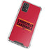 University of Louisville Cardinals Striped Galaxy A32 5G Clear Case