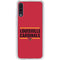 University of Louisville Cardinals Striped Galaxy A50 Clear Case