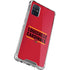 University of Louisville Cardinals Striped Galaxy A71 5G Clear Case