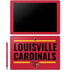 University of Louisville Cardinals Striped Galaxy Book 12in Skin