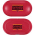University of Louisville Cardinals Striped Galaxy Buds Plus Skin