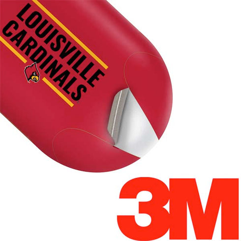 University of Louisville Cardinals Striped Galaxy Buds Plus Skin