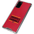 University of Louisville Cardinals Striped Galaxy Note20 5G Clear Case