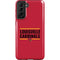 University of Louisville Cardinals Striped Galaxy S21 FE Pro Case