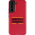 University of Louisville Cardinals Striped Galaxy S22 Pro Case