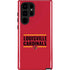 University of Louisville Cardinals Striped Galaxy S22 Ultra Pro Case
