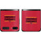 University of Louisville Cardinals Striped Galaxy Z Flip Skin