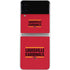 University of Louisville Cardinals Striped Galaxy Z Flip4 5G Skin