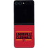 University of Louisville Cardinals Striped Galaxy Z Flip5 5G Skin