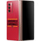 University of Louisville Cardinals Striped Galaxy Z Fold2 5G Skin