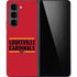 University of Louisville Cardinals Striped Galaxy Z Fold5 5G Skin