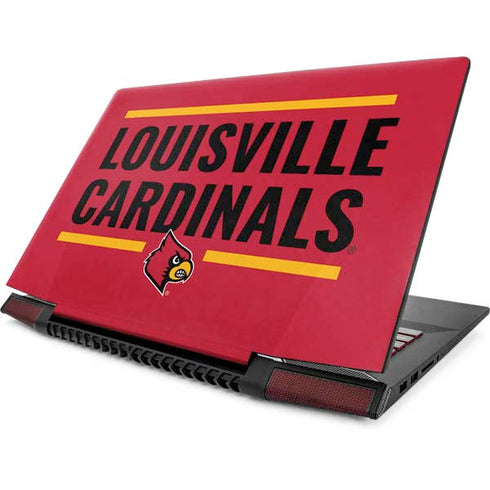 University of Louisville Cardinals Striped Lenovo IdeaPad Skin