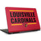 University of Louisville Cardinals Striped Dell Inspiron Skin