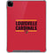 University of Louisville Cardinals Striped iPad Pro 12.9in (2020) Clear Case
