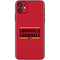 University of Louisville Cardinals Striped iPhone 11 Skin