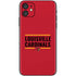 University of Louisville Cardinals Striped iPhone 11 Skin