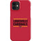 University of Louisville Cardinals Striped iPhone 12 Mini Lite Case