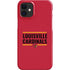 University of Louisville Cardinals Striped iPhone 12 Mini Lite Case