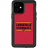 University of Louisville Cardinals Striped iPhone 12 Mini Waterproof Case