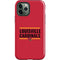 University of Louisville Cardinals Striped iPhone 12 Pro Impact Case