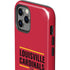 University of Louisville Cardinals Striped iPhone 12 Pro Impact Case