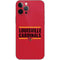University of Louisville Cardinals Striped iPhone 12 Pro Max Skin