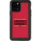 University of Louisville Cardinals Striped iPhone 12 Pro Waterproof Case